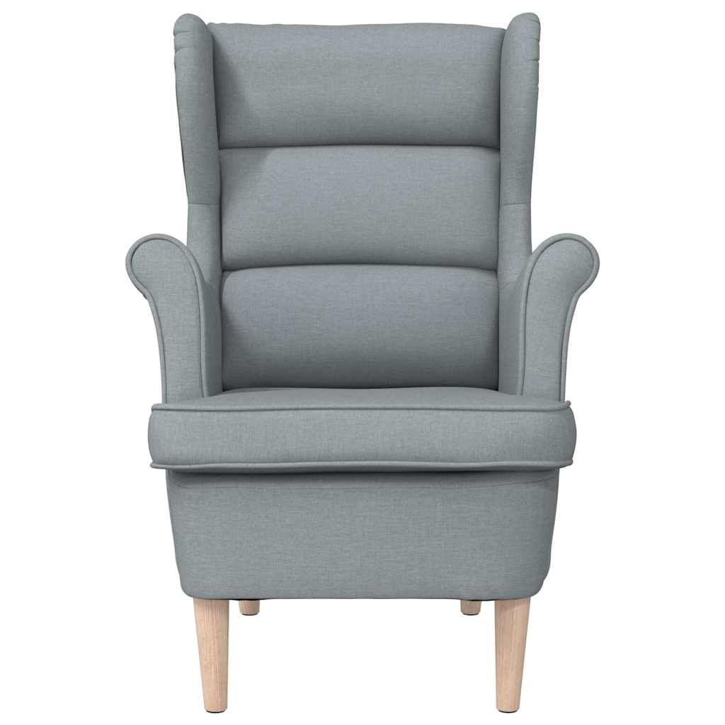 Lichtgrijze Fauteuil (74x84x100 cm) met 61% Korting