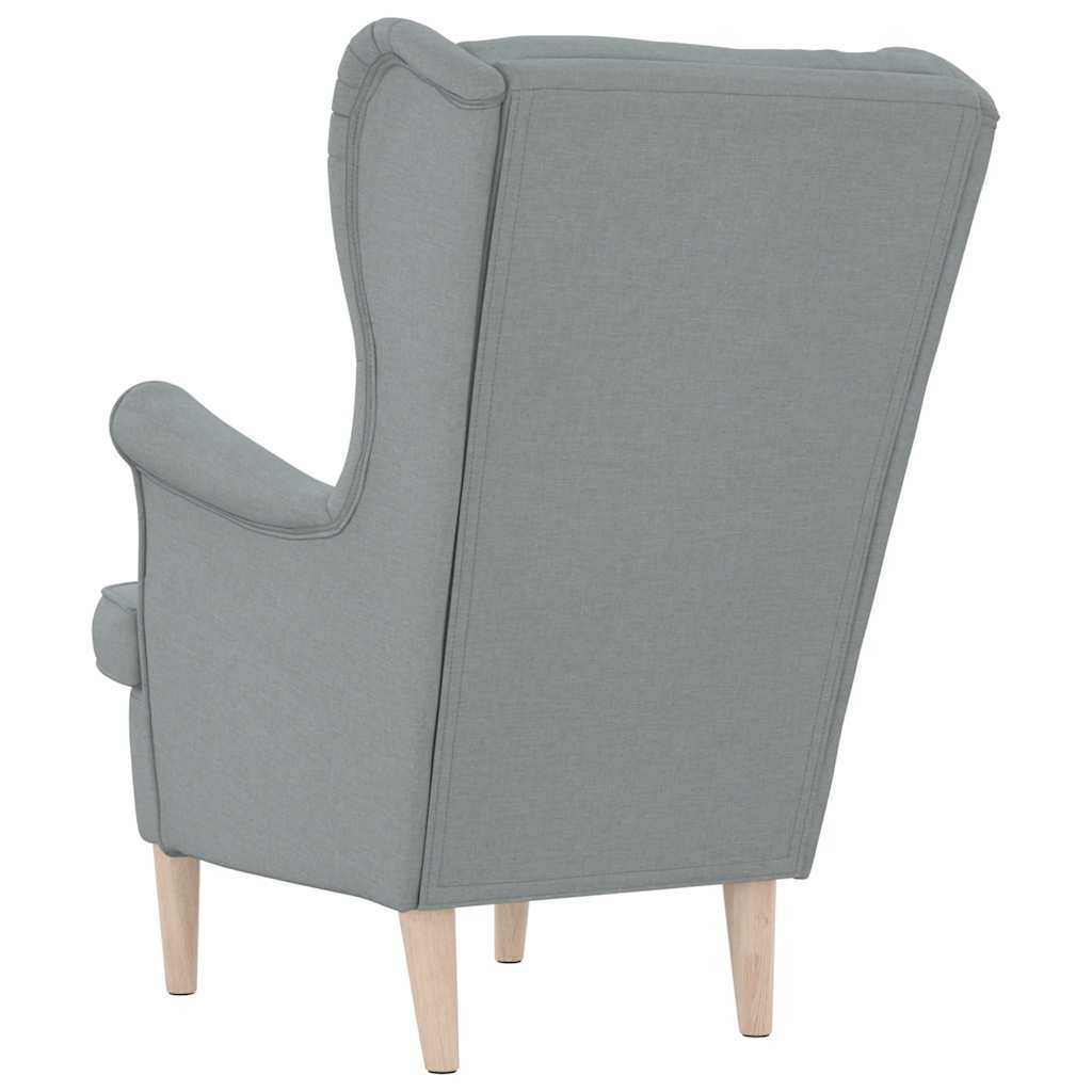 Lichtgrijze Fauteuil (74x84x100 cm) met 61% Korting