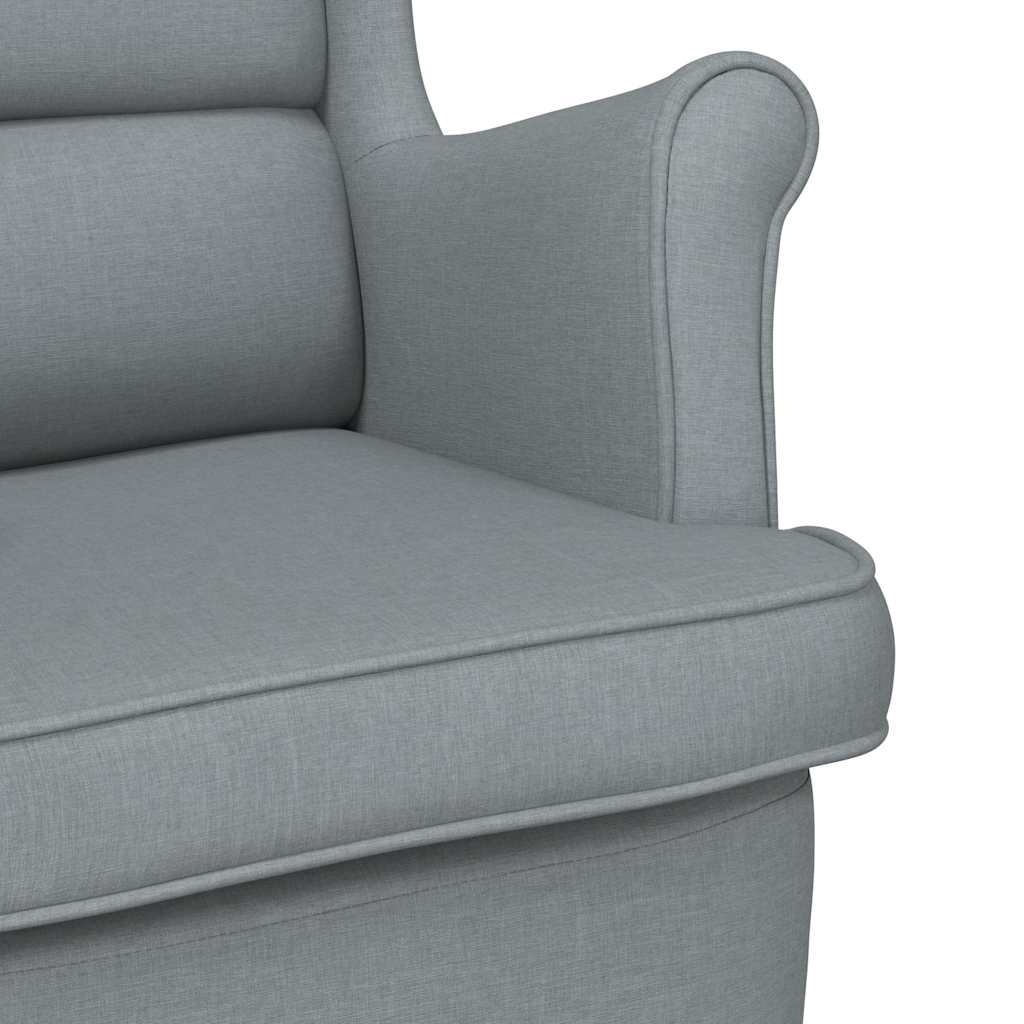 Lichtgrijze Fauteuil (74x84x100 cm) met 61% Korting