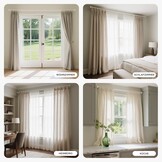 Verstelbare Gordijnroede Wit 76-236 cm (28% Korting)