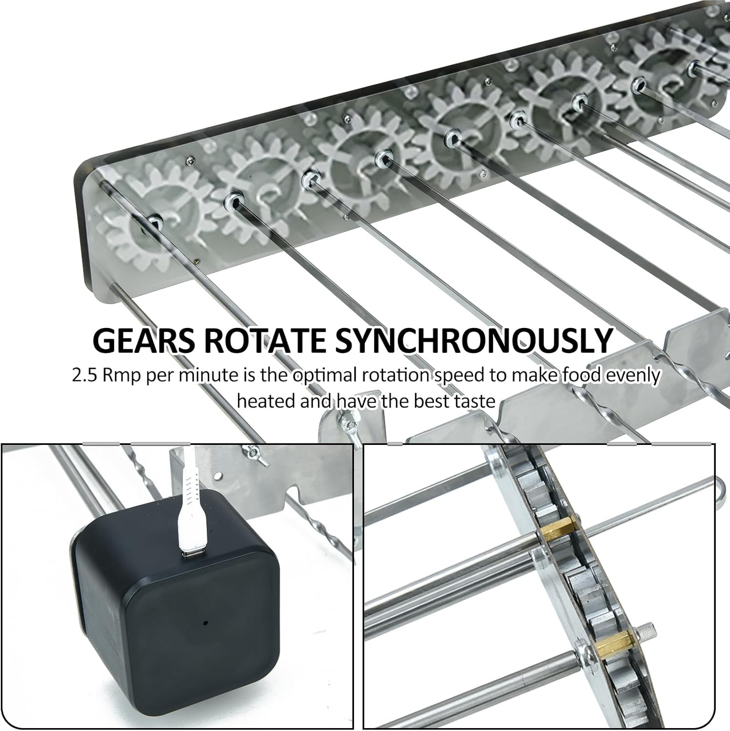 Elektrische Draaispies-set RVS - 29% Korting