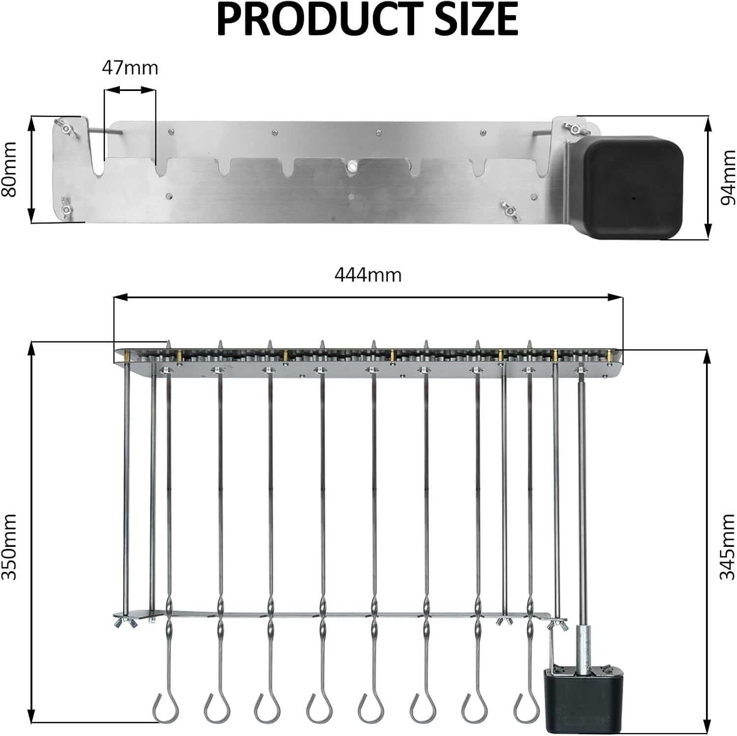 Elektrische Draaispies-set RVS - 29% Korting