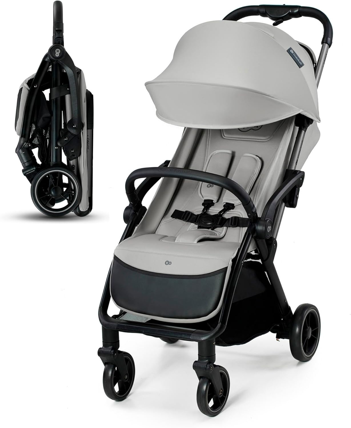 Buggy APINO Inklapbaar - 35% Korting - Grijs