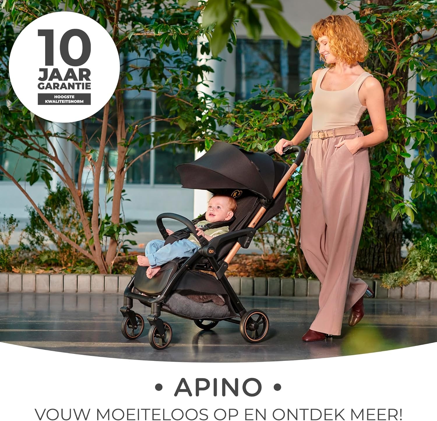 Buggy APINO Inklapbaar - 35% Korting - Grijs