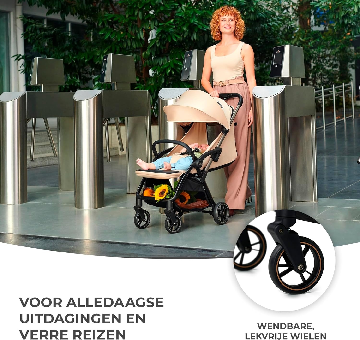 Buggy APINO Inklapbaar - 35% Korting - Grijs