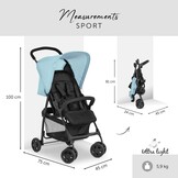 Lichtgewicht Kinderbuggy Blauw - 34% Korting