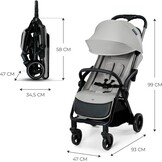 Buggy APINO Inklapbaar - 35% Korting - Grijs