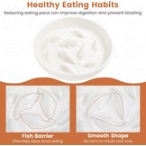 Keramische Slow Feeder Kattenbak met Verhoogde Rand - 27% Korting