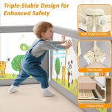 30% Korting: Bedhek Kinderlijk & Baby Valbeveiliging 3-delig