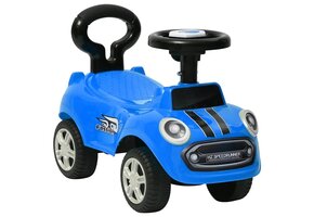 Blauwe Loopauto - 50% Korting