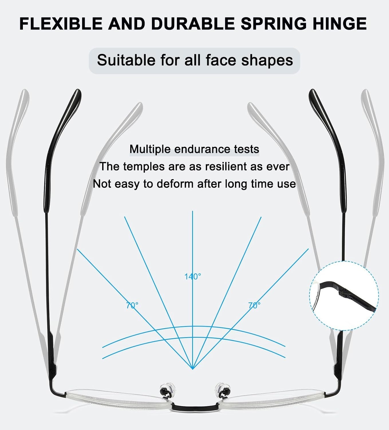 Retro Leesbril Metaal Frame - 35% Korting