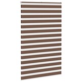 VidaXL Zebra Rolgordijn Bruin - 140x200 cm - 68% Korting