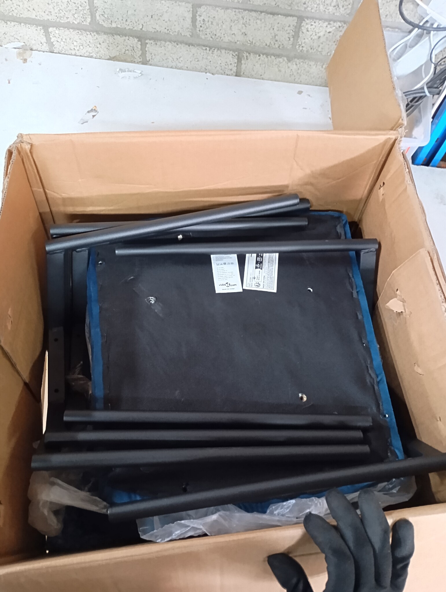 vidaXL Blauwe Fluweel Eetkamerstoelen (2 stuks) - 59% Korting!