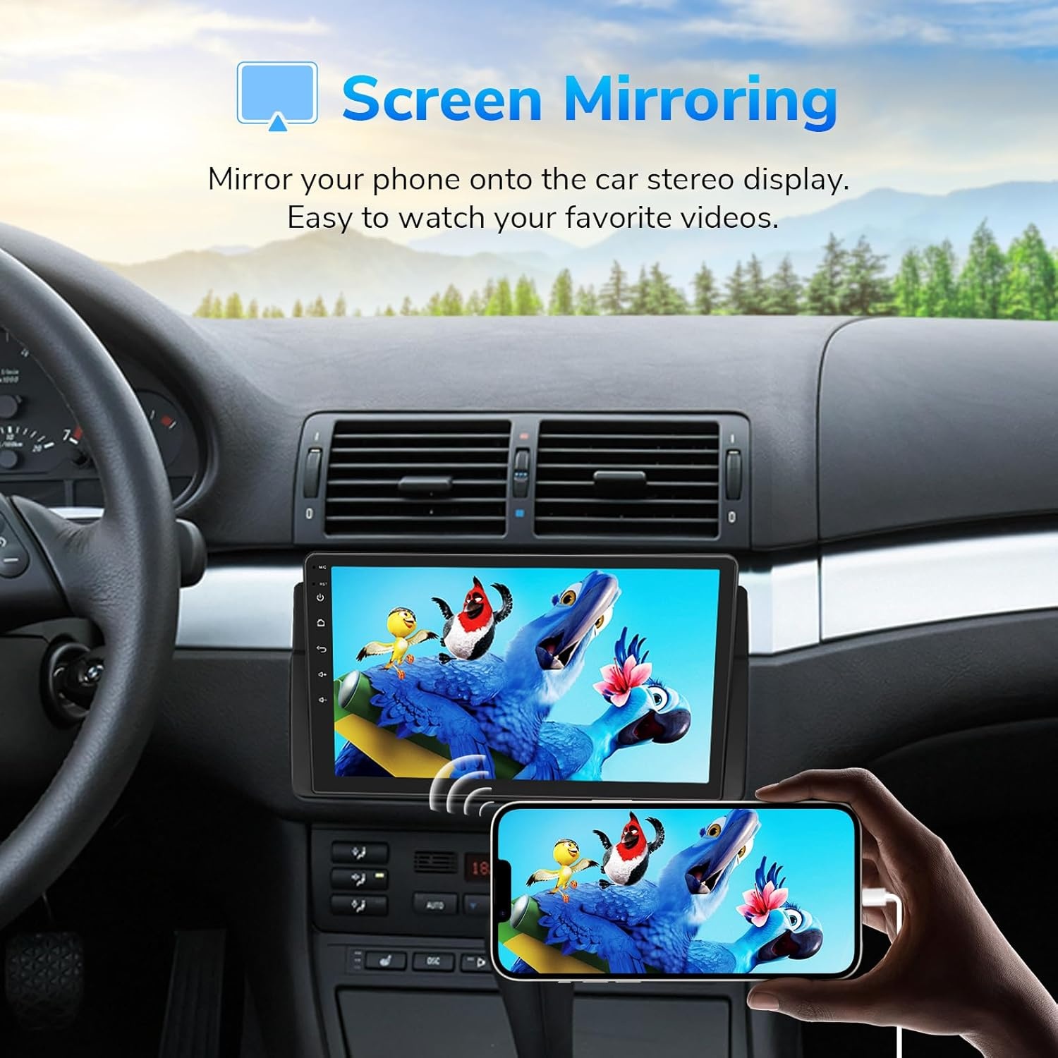 Autoradio Android 13 voor BMW E46 (1998-2006) - 37% Korting!