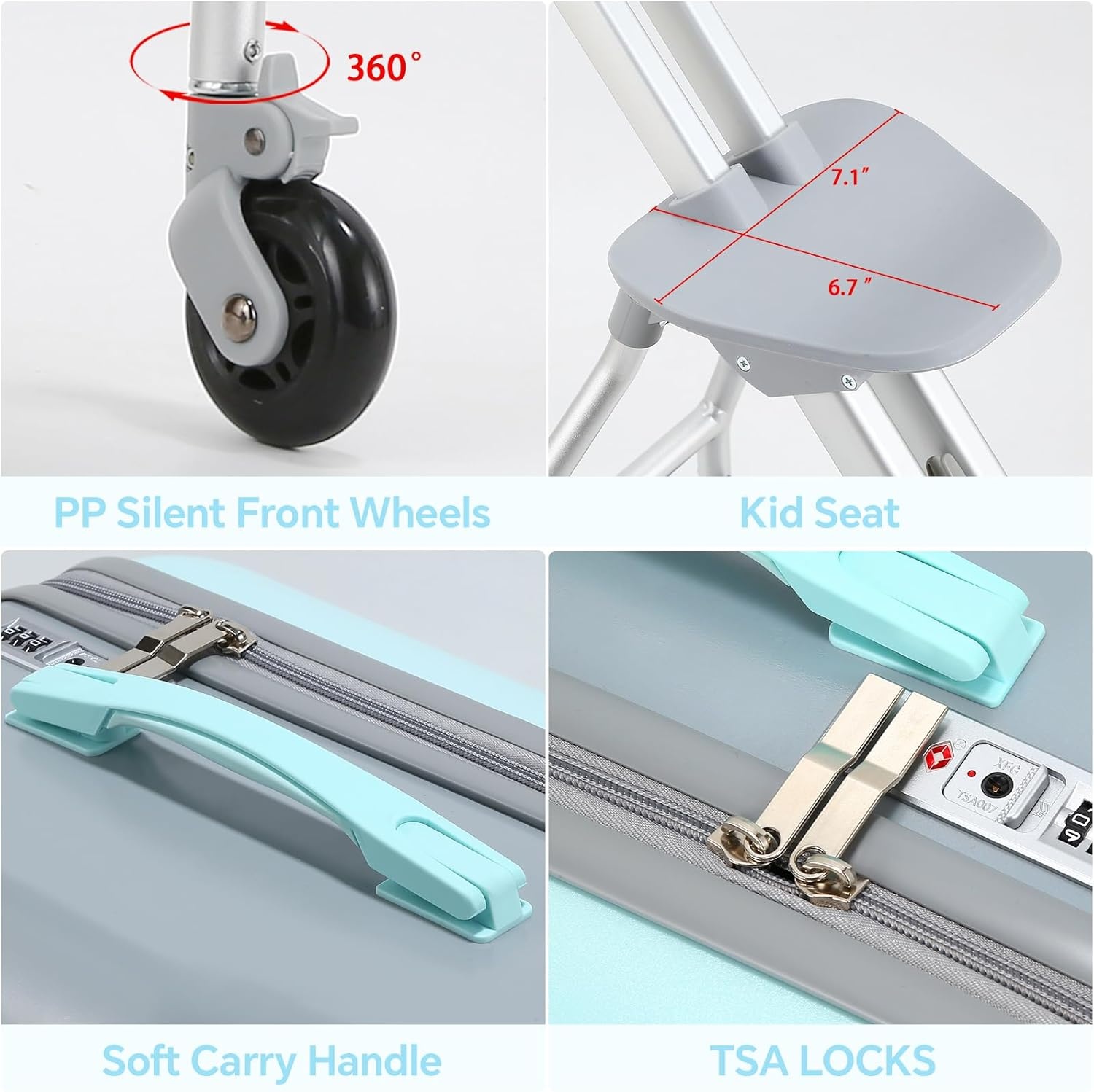 Kinder Meerijdkoffer 2-in-1 - 53% Korting!