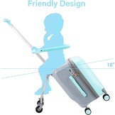 Kinder Meerijdkoffer 2-in-1 - 53% Korting!