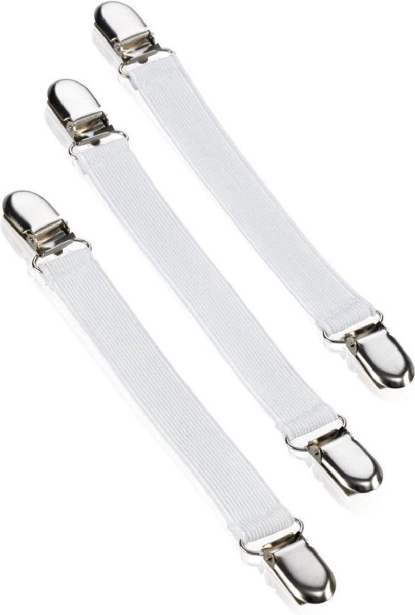 Strijkplankovertrek Spanners (3 stuks) - Verstelbaar 16-35 cm - Kleurenmix