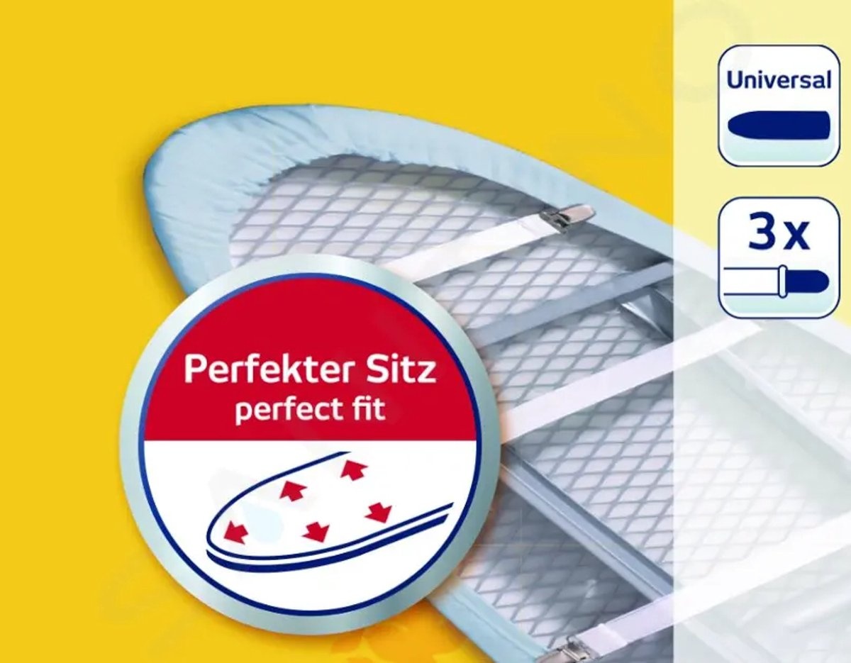 Leifheit Strijkplankovertrekspanners (3 stuks) - 48% Korting!