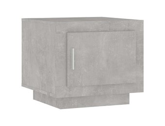 vidaXL Salontafel Bewerkt Hout Betongrijs - 28% Korting!