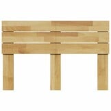 vidaXL Hoofdeinde 120 cm Eikenhout - 60% Korting