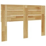 vidaXL Hoofdeinde 120 cm Eikenhout - 60% Korting