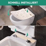 D-vorm WC-bril Duroplast - 35% Korting