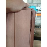 vidaXL Schuttingpaneel 175x105 cm Bruin - 78% Korting