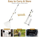 Bladhark Telescopisch Inklapbaar Staal - Nu 34% Korting!