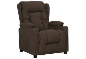 vidaXL Fauteuil Donkerbruin - 67% Korting
