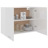 vidaXL Hangkast Lyon - Hoogglans Wit (75% Korting!)