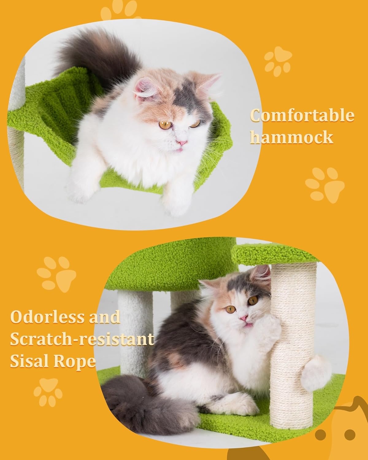 Kattenboom 104cm - Bloemen Design - 35% Korting!