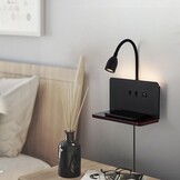 Flexibele Wandlamp met Draadloze Oplader - 61% Korting!