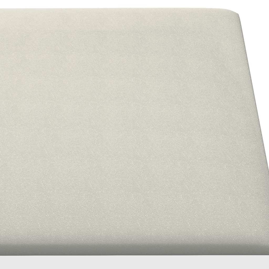 VidaXL Wandpanelen Crème 12 stuks 1,62 m² Fluweel - 59% Korting