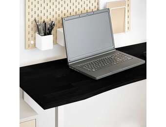 vidaXL Bureaublad Eikenhout Donkerbruin 140x60 cm - 65% Korting!