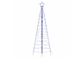 Blauwe LED Kerstboom 250 cm - 390 Lampjes - 74% Korting