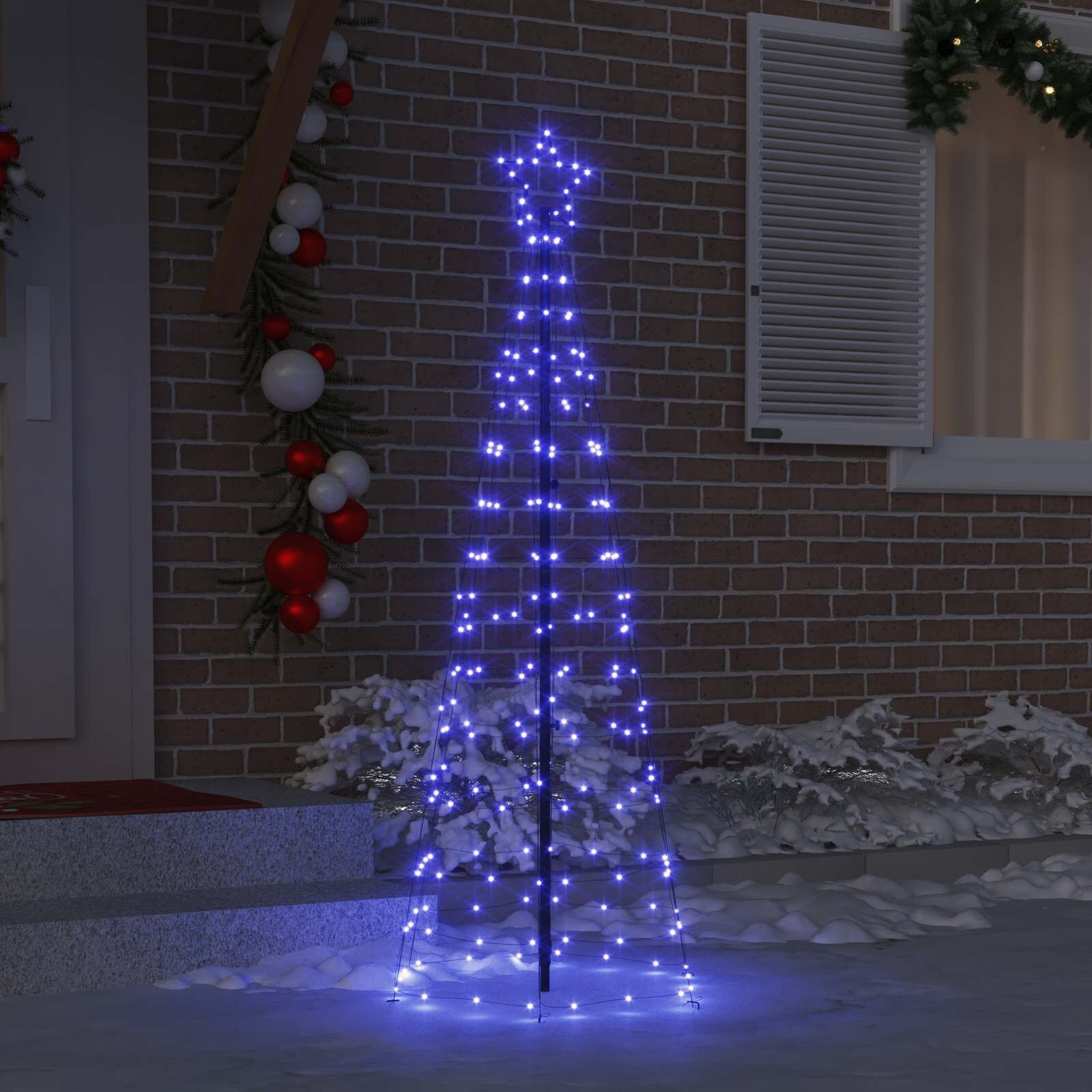 vidaXL Blauwe LED Kerstboom 250cm - 61% Korting!
