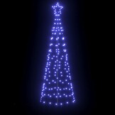 Blauwe LED Kerstboom 250 cm - 390 LEDs met 76% Korting!