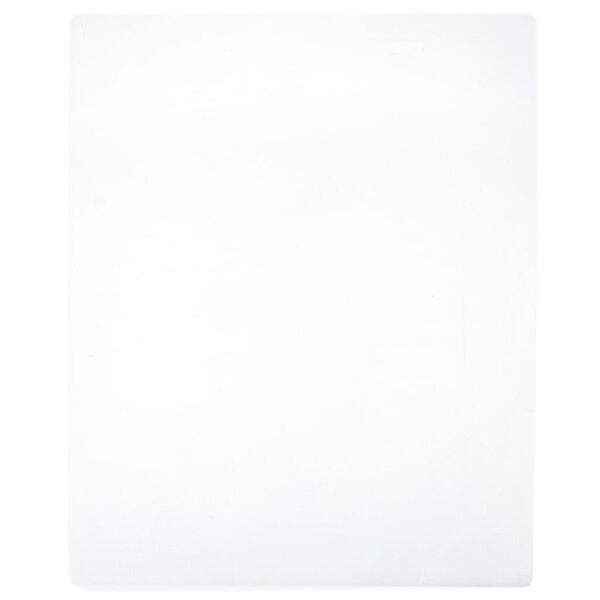 vidaXL Jersey Hoeslakens Katoen Wit - 2 St. - 160x200 cm - 54% Korting