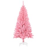 Roze Kunstkerstboom (150 cm) met Standaard - 52% Korting!
