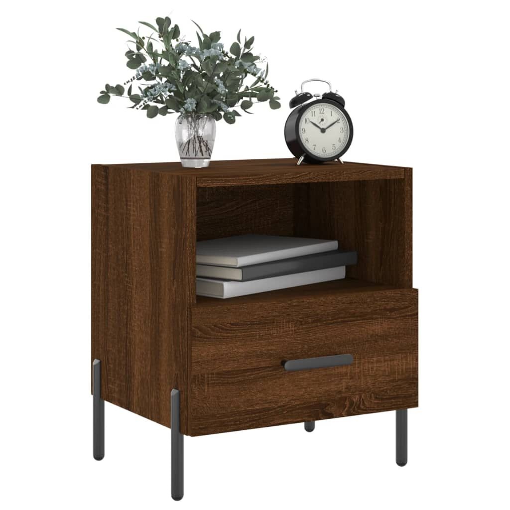 vidaXL Nachtkastjes (2 stuks) Bruin Eiken - 46% Korting!