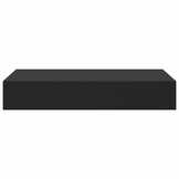 vidaXL Wandschap met Lade Zwart - 68% Korting!