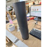 Zwarte Stalen Kachelpijp Ø 120 mm - 50 cm - 76% Korting
