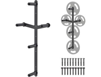 Gewichtsschijfrek Wandmontage - 29% Korting