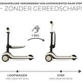 2-in-1 Loopfiets & Step Wit - Kinderen 1-5 jaar (34% Korting)