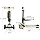 2-in-1 Loopfiets & Step Wit - Kinderen 1-5 jaar (34% Korting)