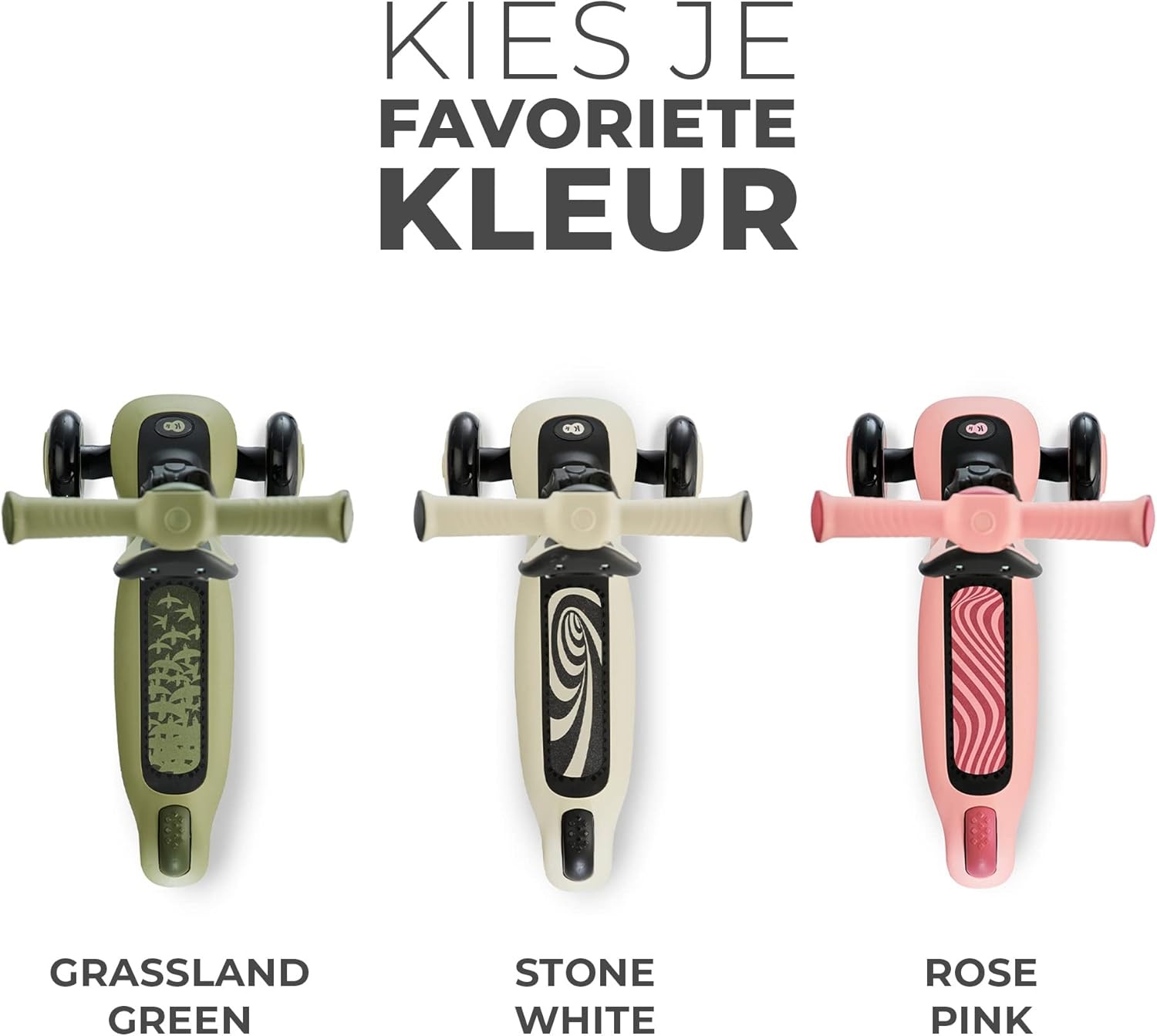 2-in-1 Loopfiets & Step Wit - Kinderen 1-5 jaar (34% Korting)