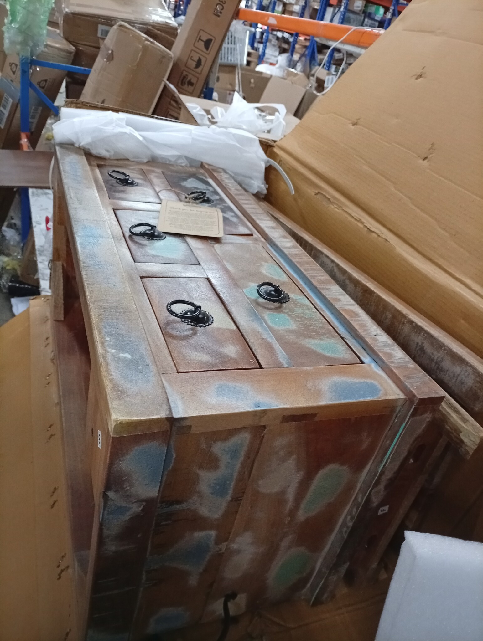 VidaXL Salontafel Gerecycled Hout - 70x70x38 cm - 63% Korting