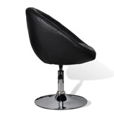 VidaXL Barstoelen Kunstleer Zwart (2 st.) - 57% Korting