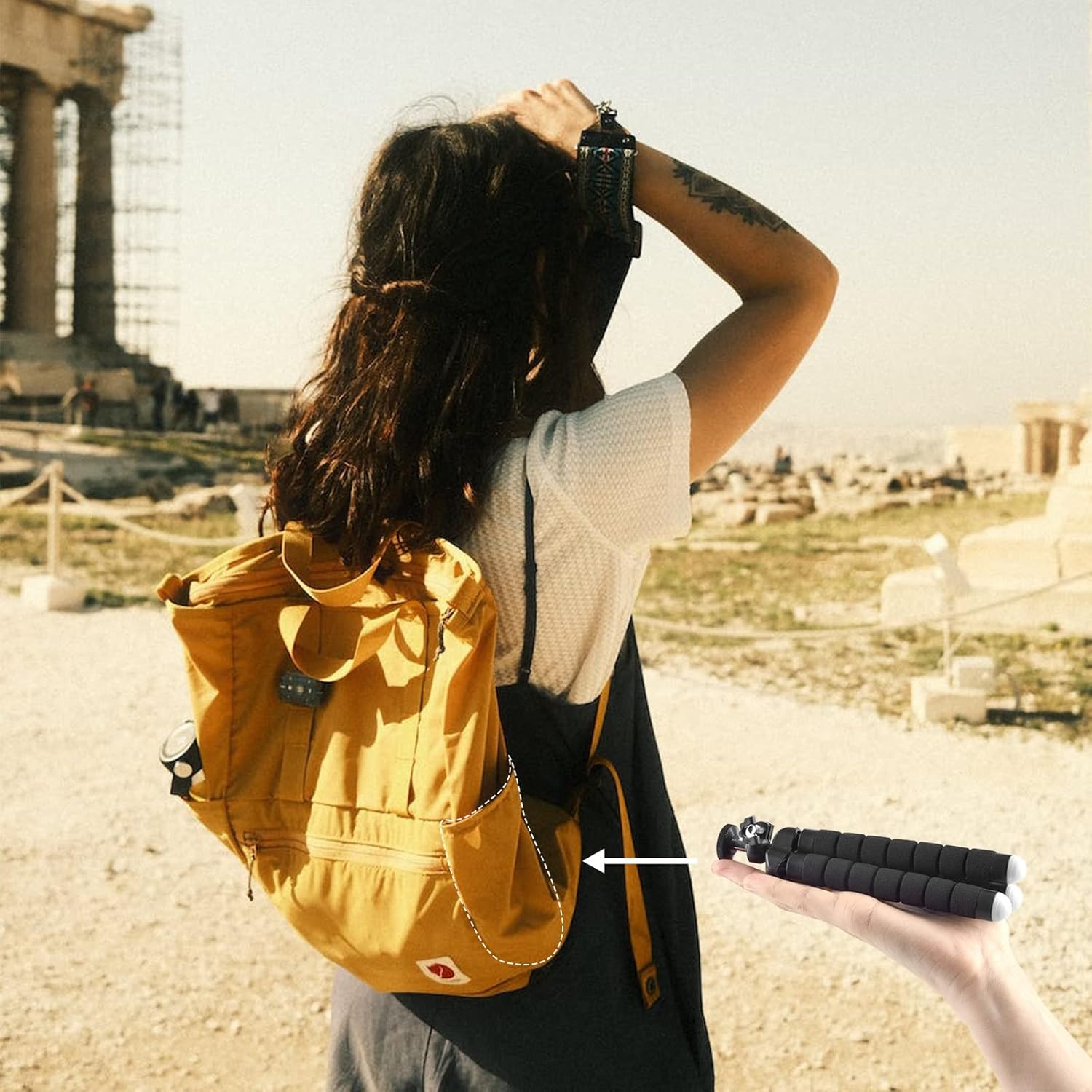 Flexibel Mini Smartphone Statief Zwart - 31% Korting