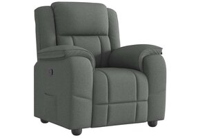 VidaXL Fauteuil Verstelbaar Stof Donkergrijs - 52% Korting!